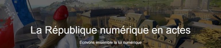 La République numérique en actes